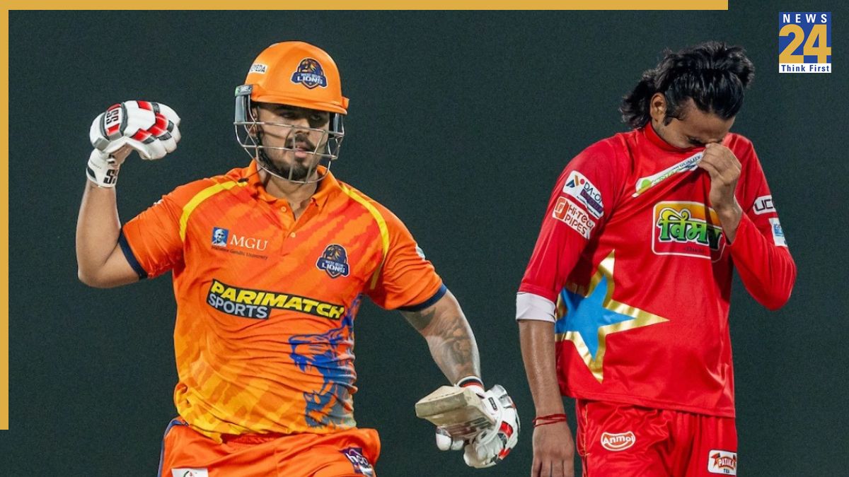 Nitish Rana and Digvesh Rathi were involved in heated confrontation