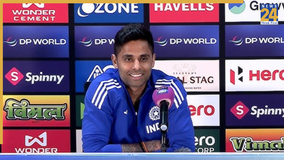 Suryakumar Yadav in press conference Suryakumar Yadav in press conference