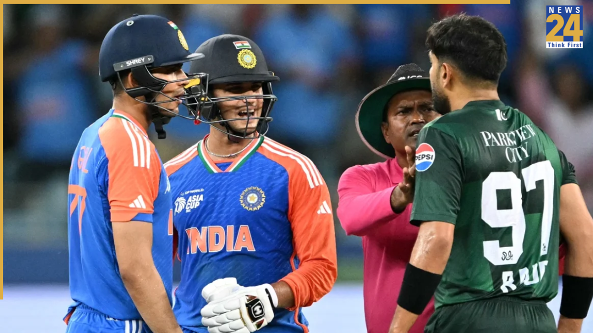 Haris Rauf tried provoking Abhishek Sharma during India vs Pakistan match