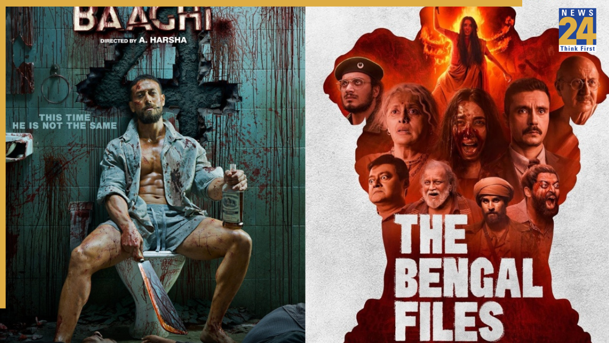 'Baaghi 4' Vs 'The Bengal Files' Box Office Collection Day 1: Tiger Shroff Starrer Takes Lead, Vivek Agnihotri’s Political Drama Off To Dull Start