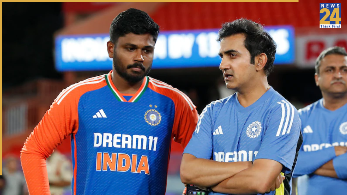 Sanju Samson and Gautam Gambhir Sanju Samson and Gautam Gambhir