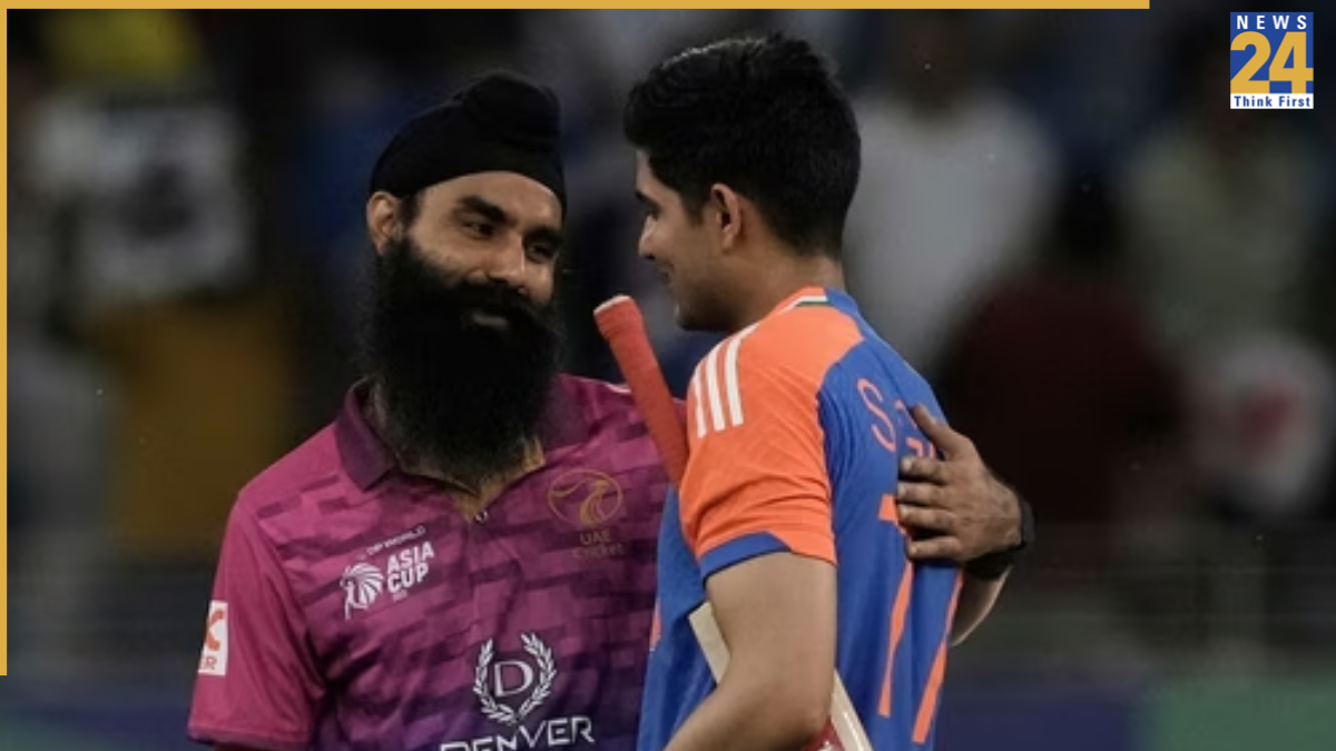Shubman Gill and Simranjeet Singh