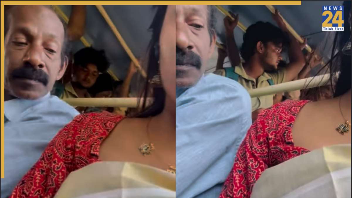 Viral Video Viral Video: Kochi Woman Dressed In Saree For Onam Records Man Constantly 'Gazing At her Chest’ inside bus