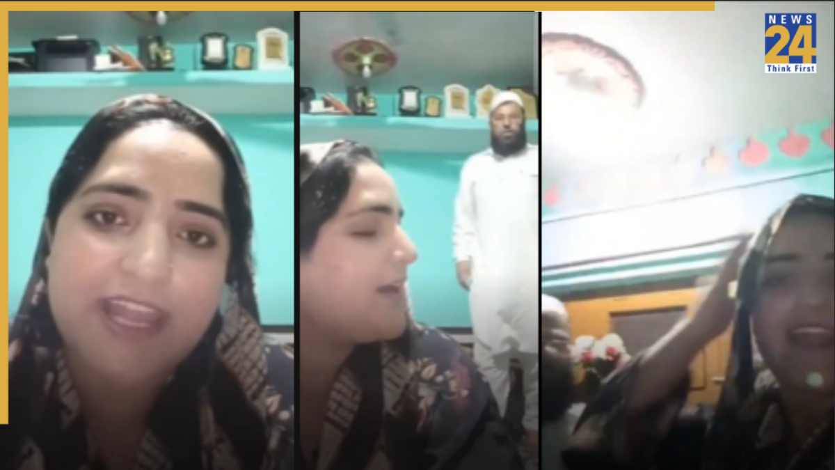 Viral Video Woman Activist Confronts Furious Husband On Live Stream While Protesting AAP MLA’s Arrest; He Threatens, ‘I Will Choke You’