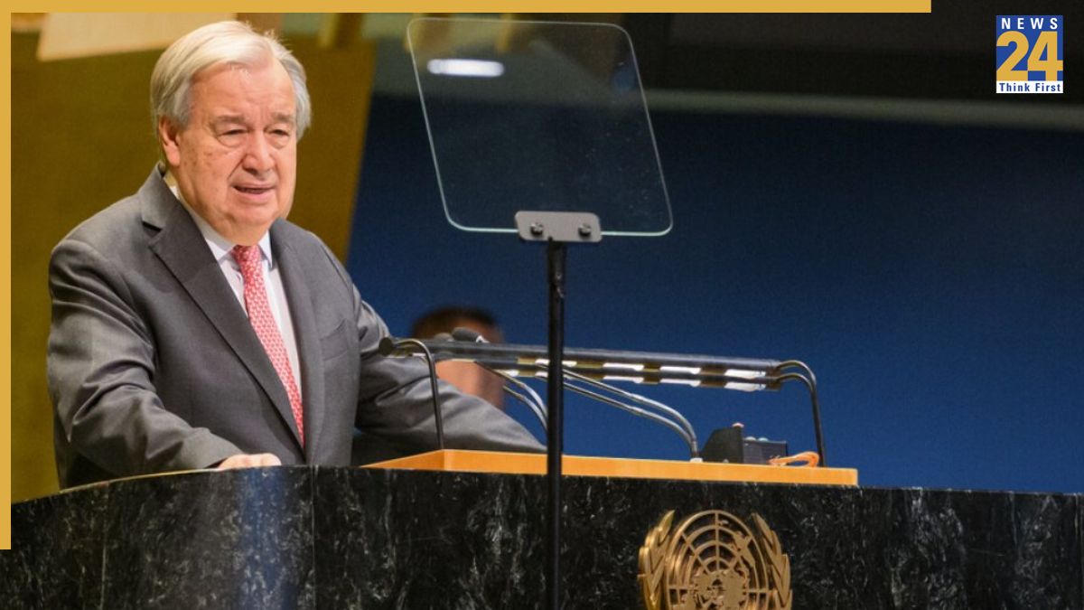 United Nations Secretary-General Antonio Guterres.