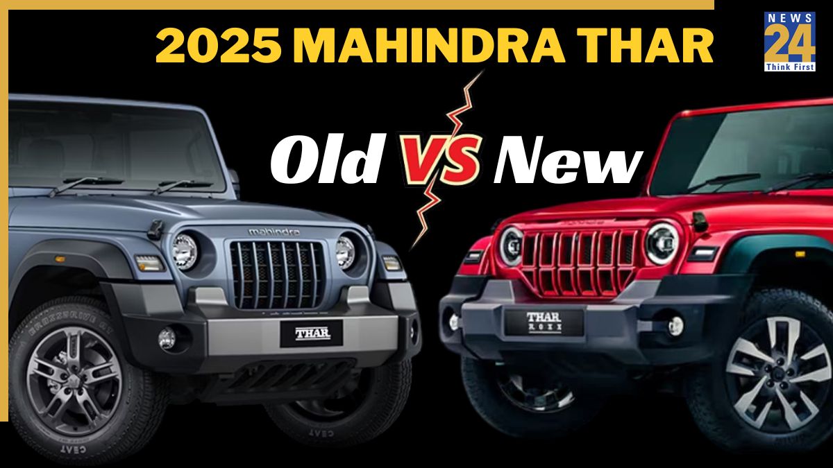 2025 Mahindra Thar Facelift, old vs new - design, features, specs and prices compared
