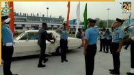 Air Force Day Celebrations: Air Chief Marshal AP Singh Makes Grand Entrance in Vintage 1967 Ford Salon