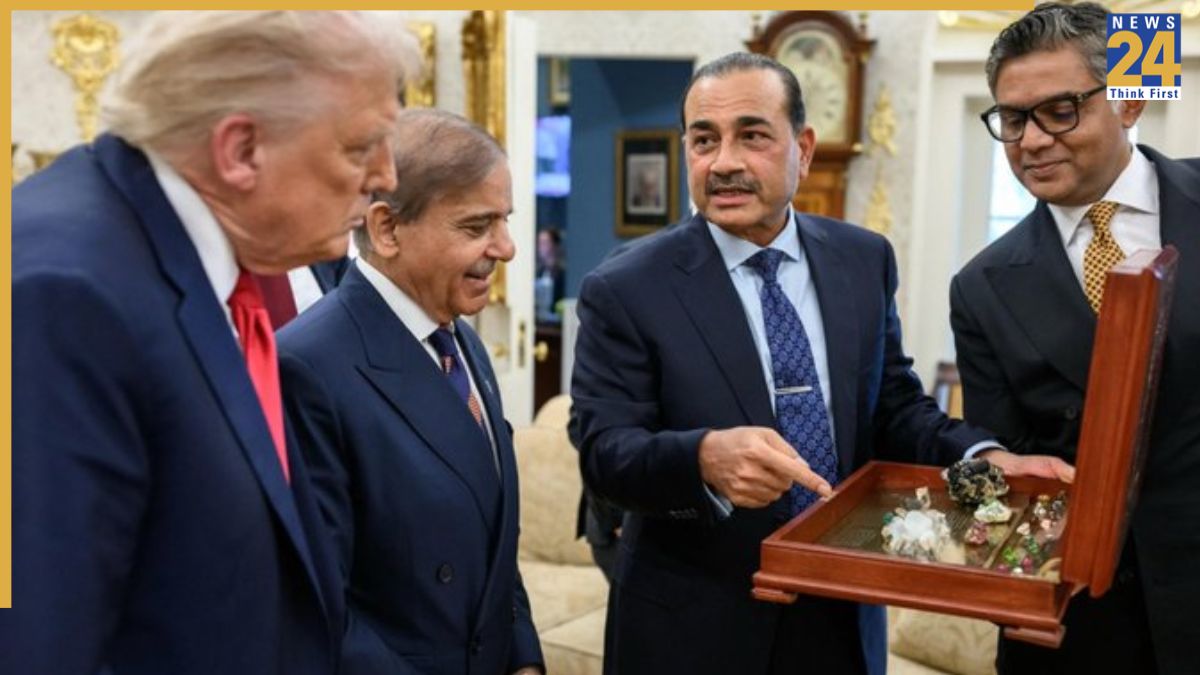 Asim Munir presents pakistan's rare earth minerals to donald trump
