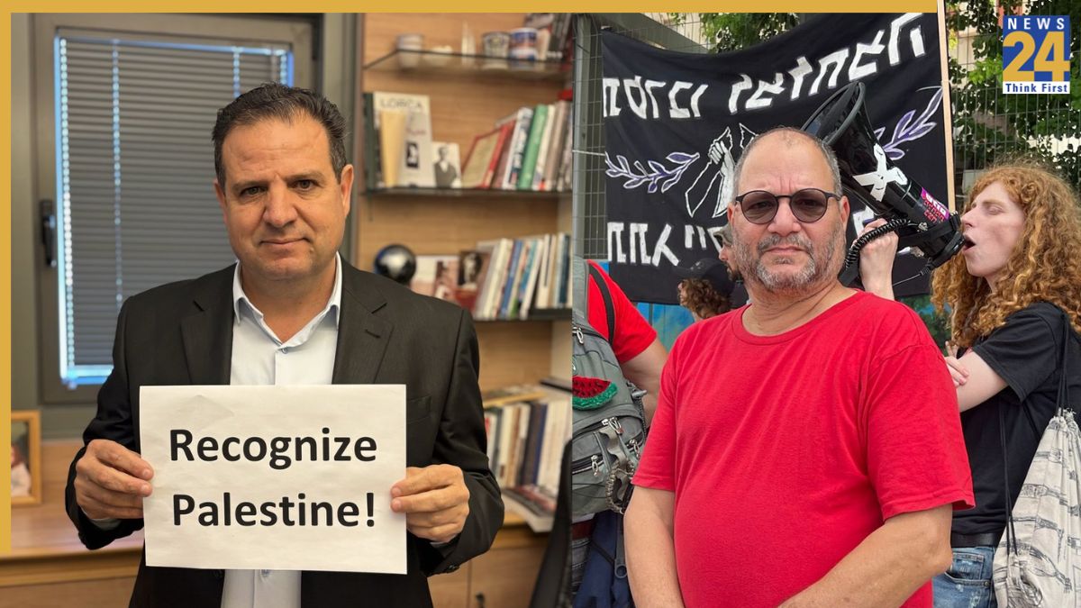 Who are Israel Parliament members Ayman Odeh and Ofer Cassif? Lawmakers who displayed ‘Recognise Palestine’ signs to Trump