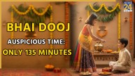 Bhai Dooj 2025: The Dwitiya Tithi takes place during the afternoon Aparahna window, starting at 8:16 PM on October 22 and ending at 10:46 PM on October 23. However, the auspicious period of tilak will only last for 135 minutes.