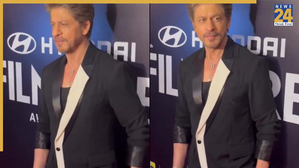 70th Filmfare Awards 2025: Shah Rukh Khan looks breathtakingly stunning during grand entry – WATCH