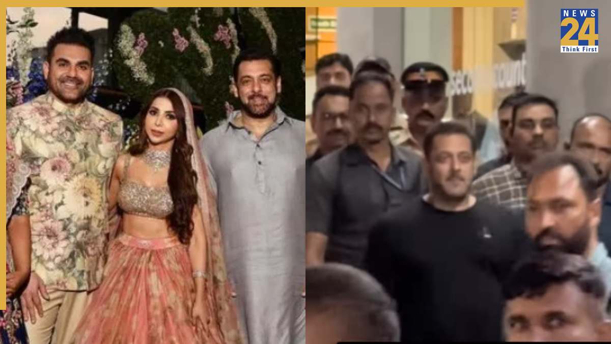 Salman Khan visits hospital after Arbaaz Khan and Sshura Khan welcome baby girl - Watch VIDEO