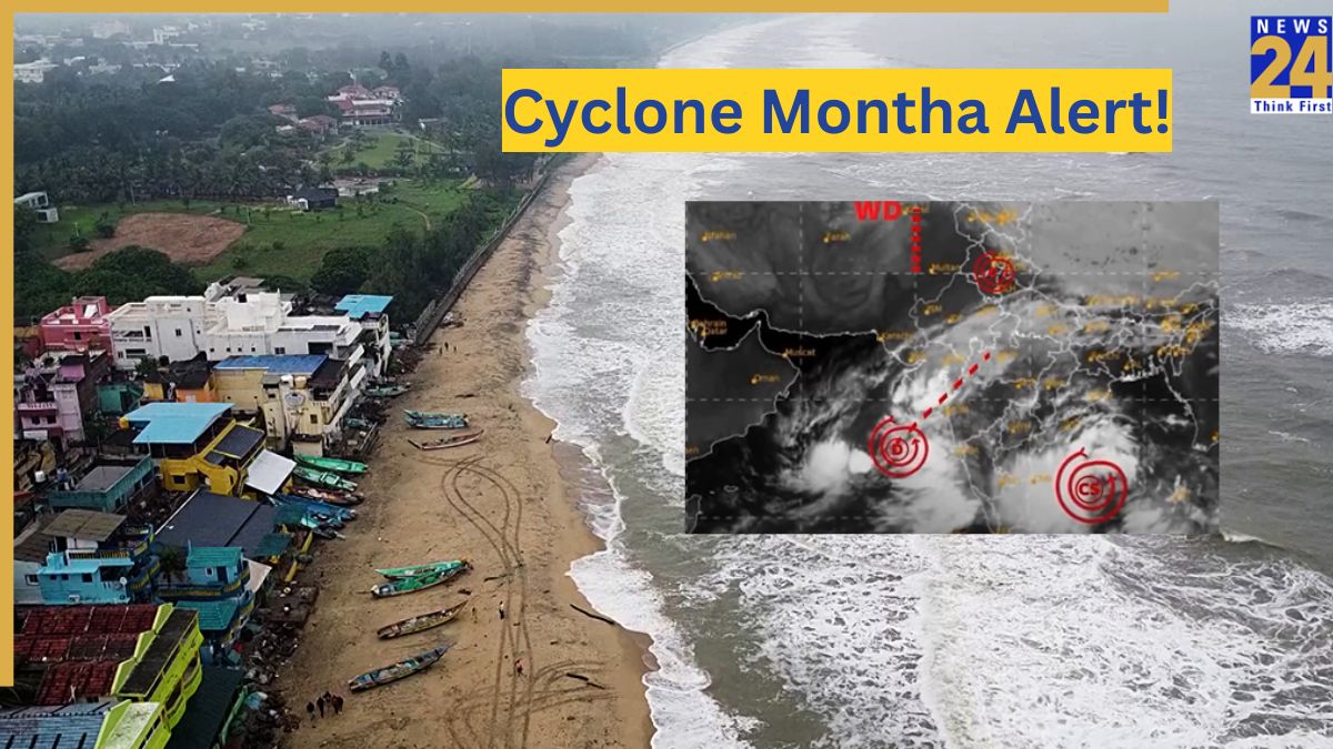 Cyclone Montha Alert! Severe Storm to Intensify by Oct 29; IMD Issues Warning for Andhra, Odisha, Tamil Nadu