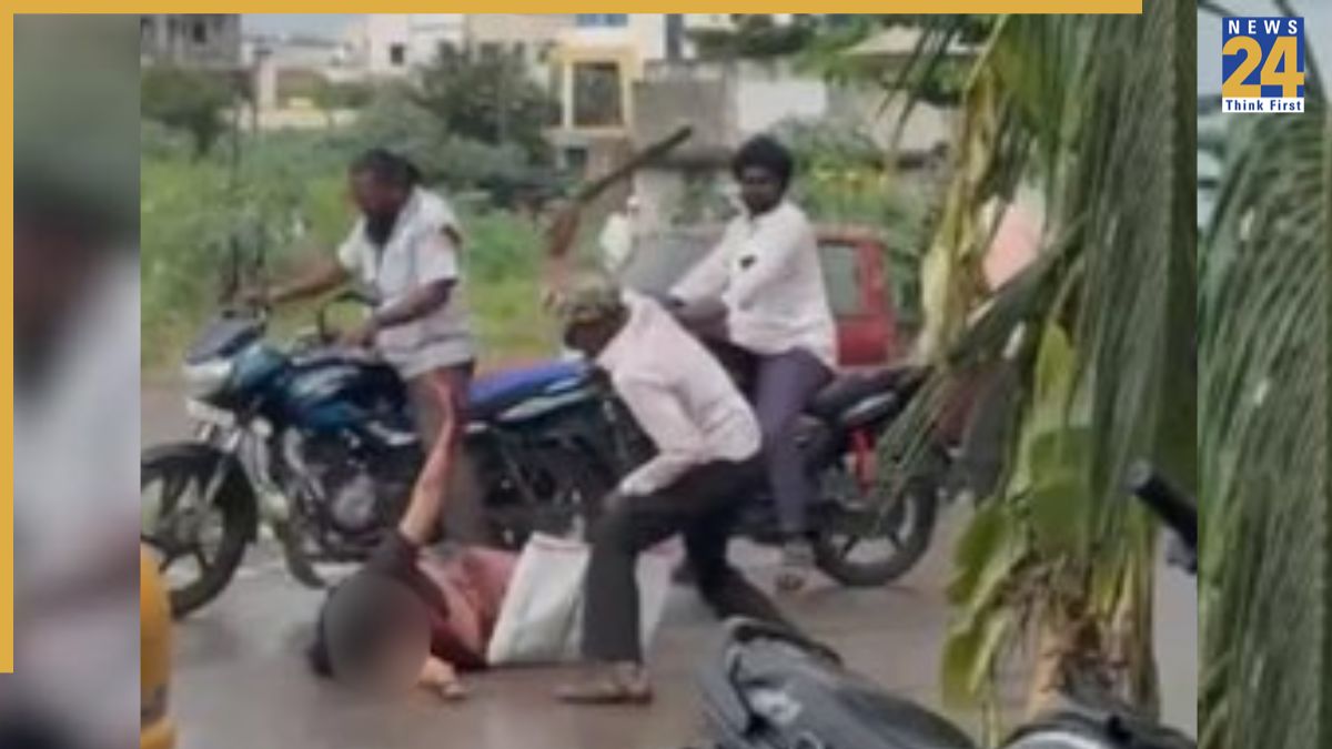 Karnataka 60-Year-Old Man Attacks Wife with Machete on Busy Road in Karnataka
