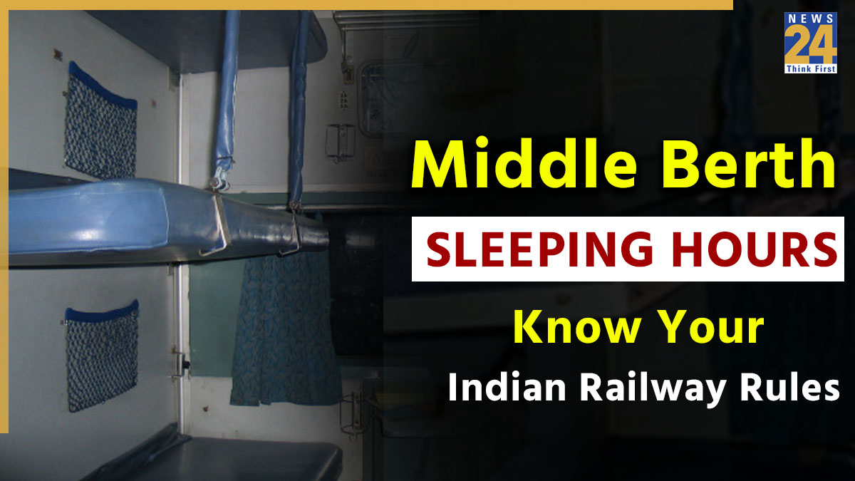 Middle Berth SLEEPING HOURS During the day, the middle berth occupant is required to keep their berth folded, and all passengers use the lower bed as a common seating area.