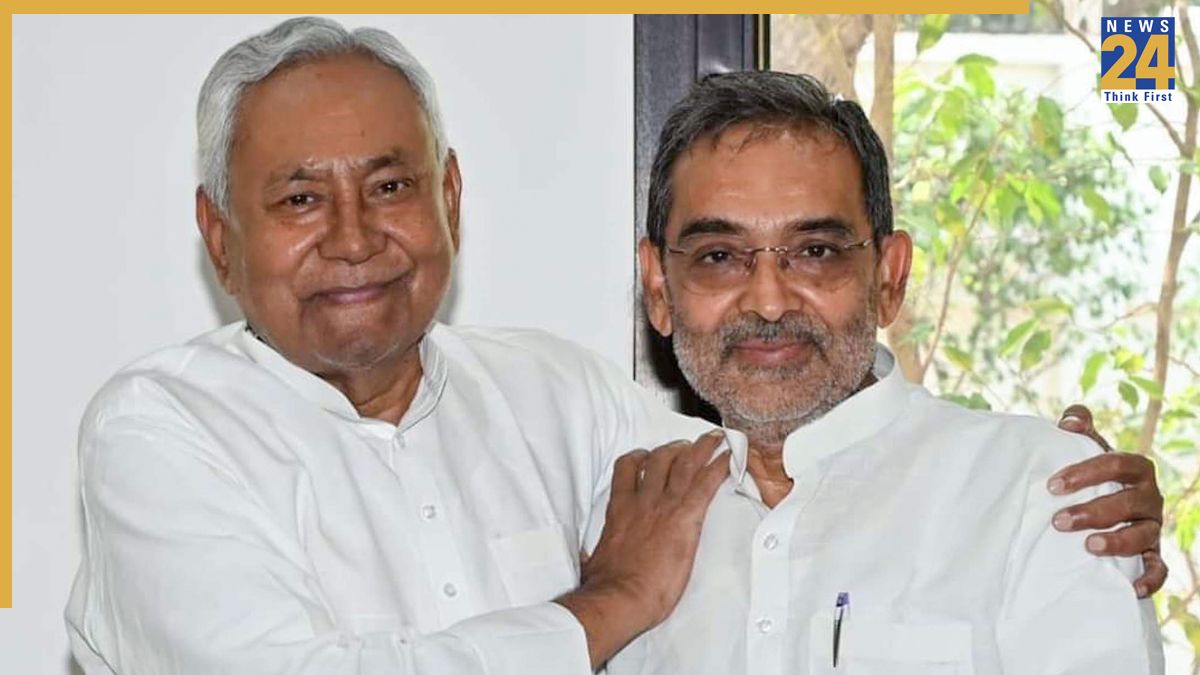Nitish-Kumar-upendra-kushwaha Bihar Elections 2025: RLM's Upendra Kushwaha on seat sharing - 'this decision will sadden thousands'