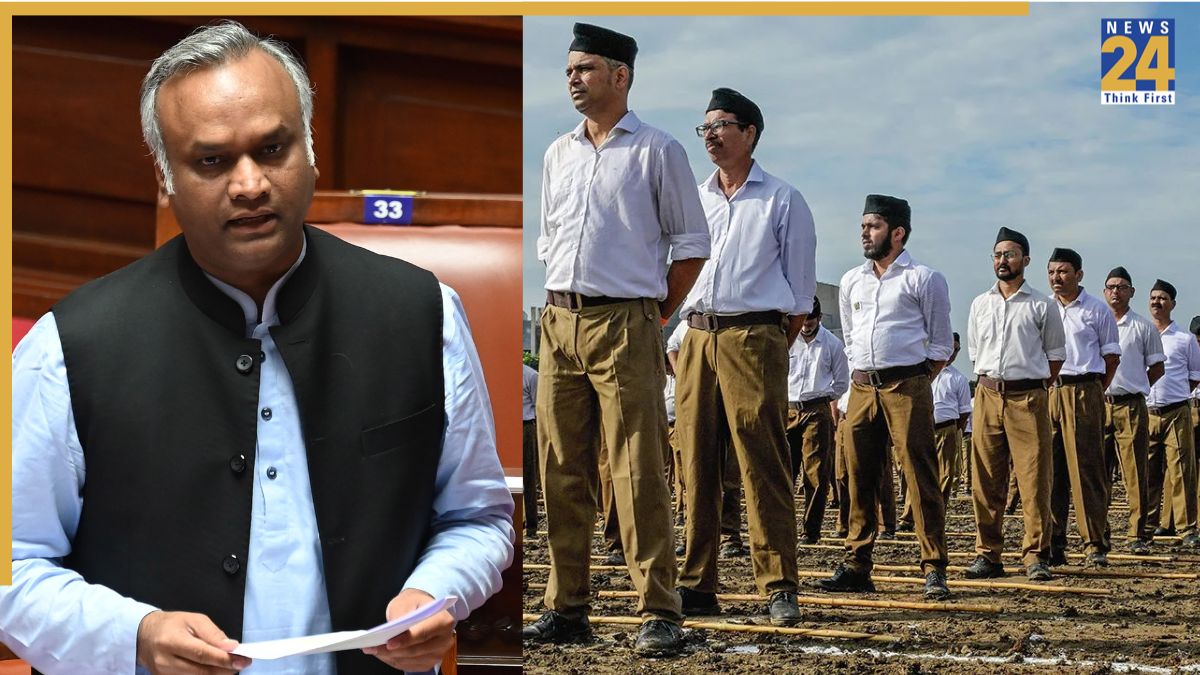 RSS Kharge Karnataka Minister Priyank Kharge seeks ban on RSS in schools, colleges - 'Brainwashes young minds'