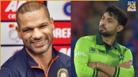 Shikhar Dhawan and Abrar Ahmed