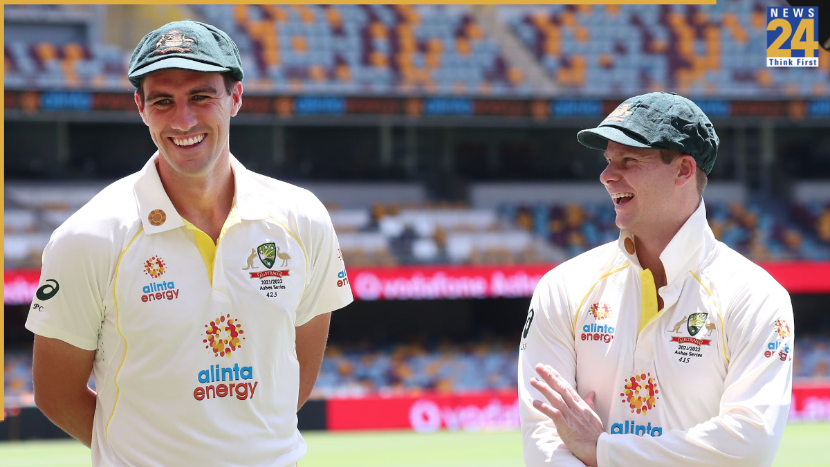 Pat Cummins and Steve Smith