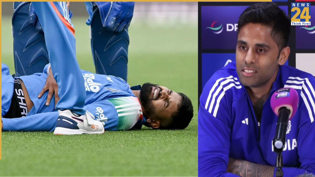 Suryakumar Yadav's gives an update on Shreyas Iyer health