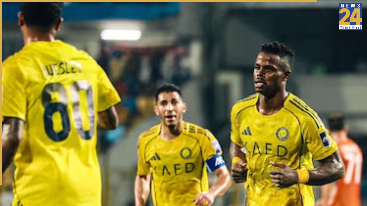 Al Nassr won against FC Goa Al Nassr won against FC Goa