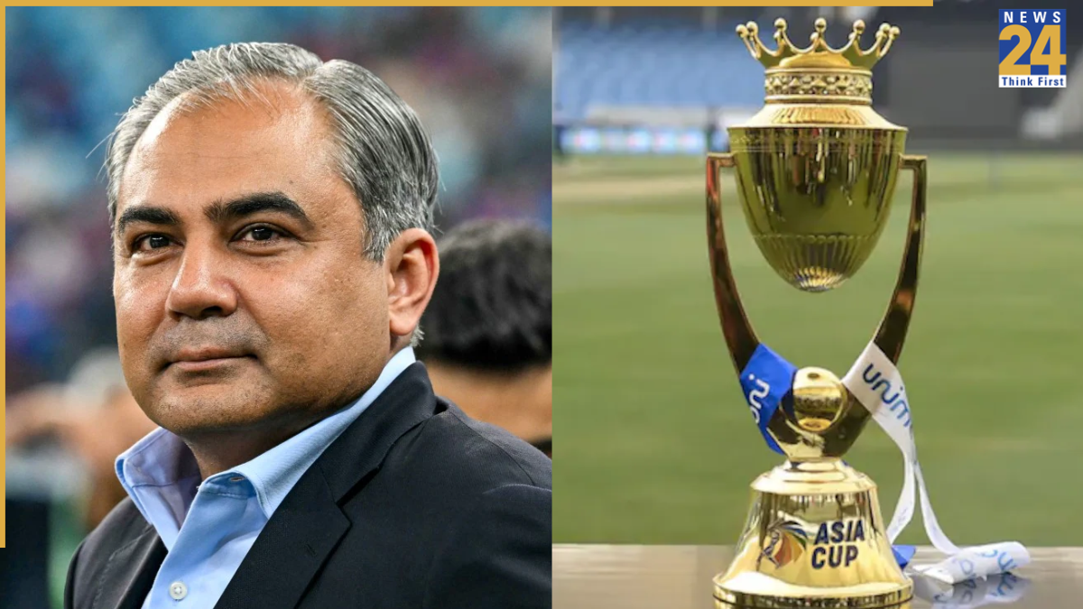 Mohsin Naqvi has Asia Cup trophy
