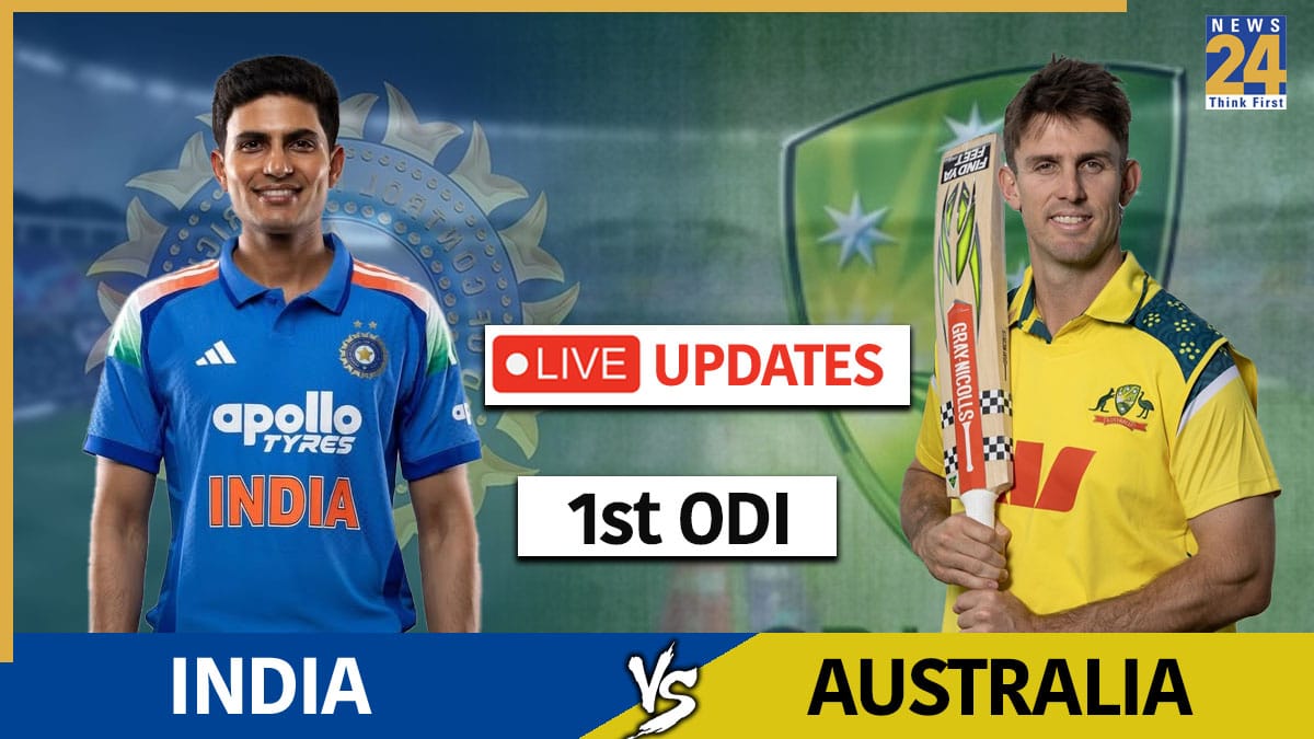 India vs Australia 1st ODI live updates