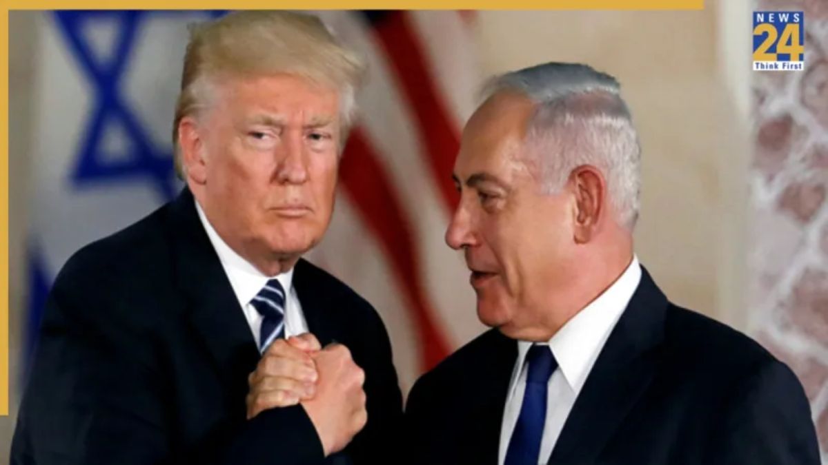 donald trump, netanyahu