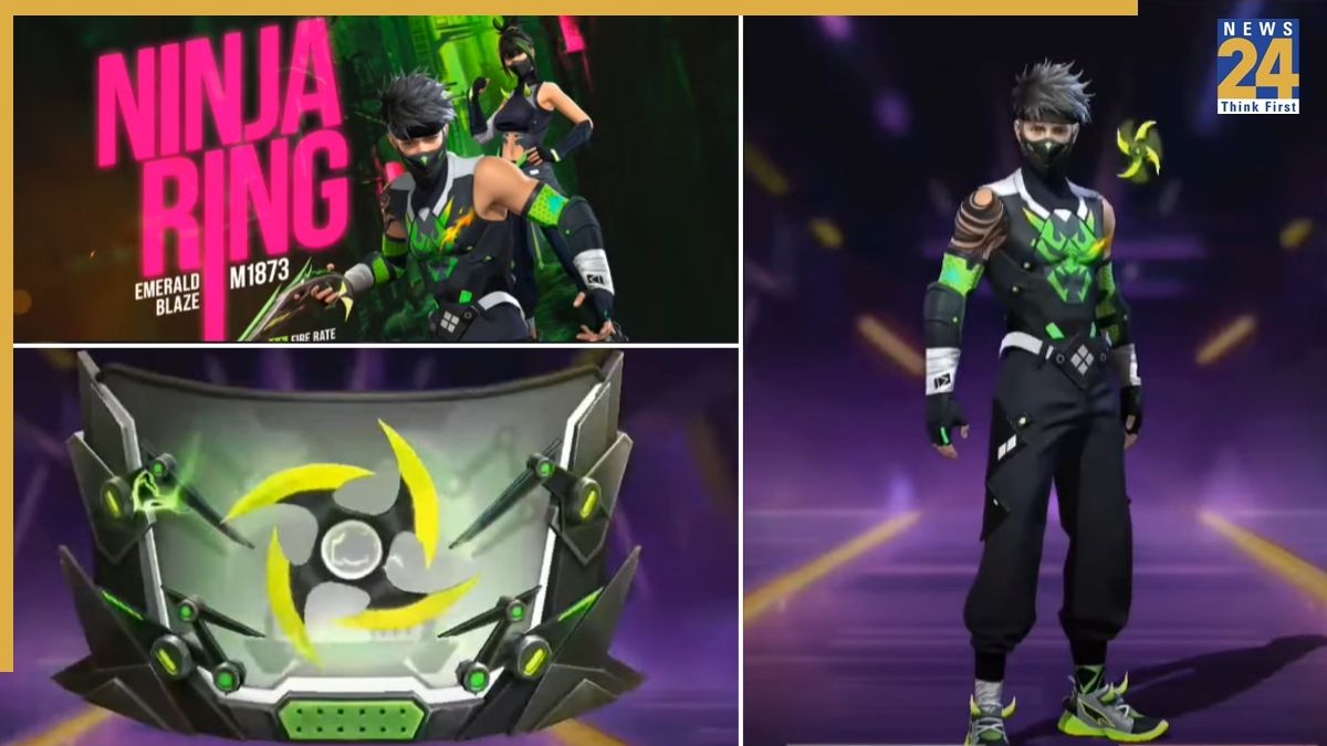 garena-free-fire-max-redeem-codes Garena Free Fire Max Redeem codes today October 1, 2025: Ninja Ring Emarald Blaze M1873 - Malachite Bundle, Arsenal Gloo Wall