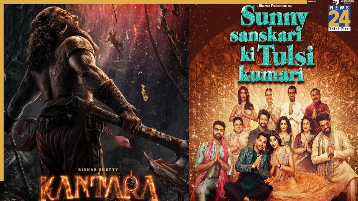 Kantara Chapter 1 vs Sunny Sanskari Ki Tulsi Kumari box office day 7