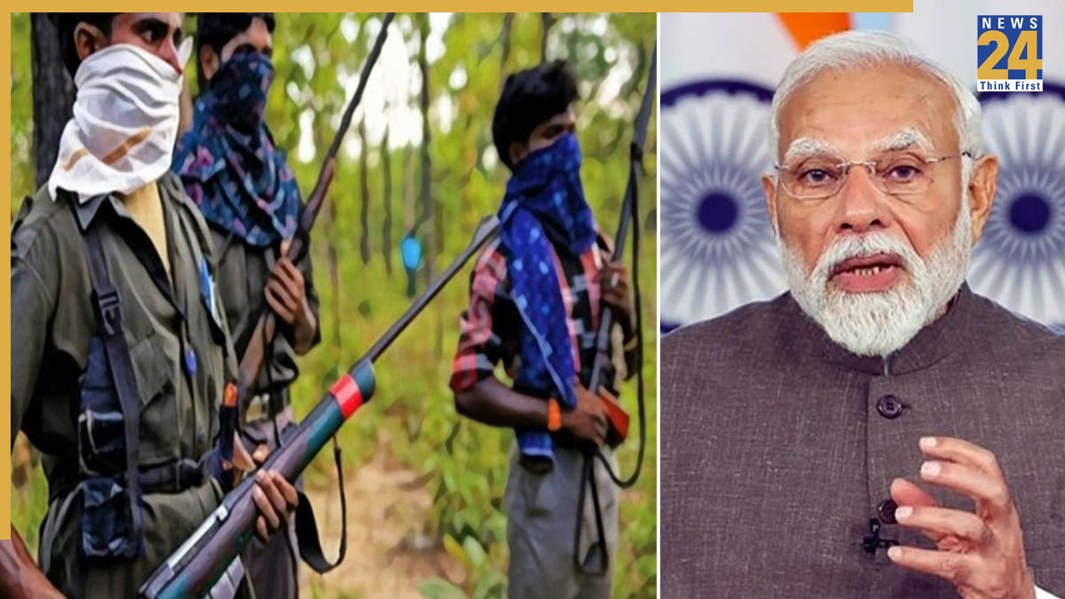 pm modi on Maoist terrorism