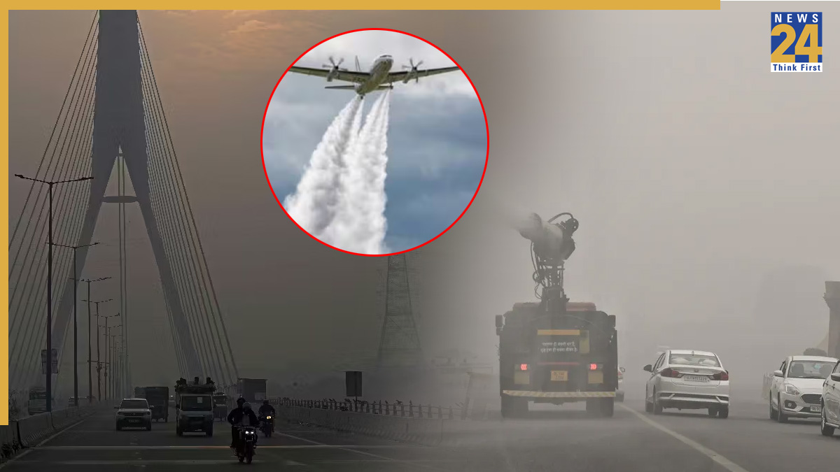 rain delhi Delhi Artificial Rain: Second Cloud-Seeding Trial Completed; Rain Expected in Next Four Hours