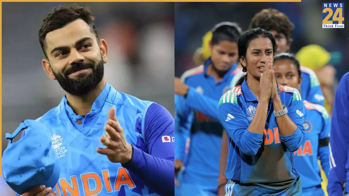 Virat Kohli gives special praise to India's Women's cricket team after defeating Australia