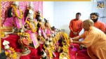 CM Yogi Offers Prayers at Shri Ram Lalla Temple, Performs Aarti And Circumambulation