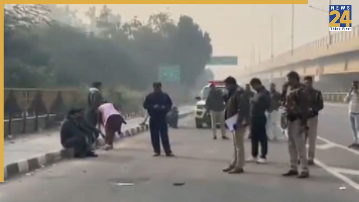 Bhau gang encounter Delhi Early Morning Encounter: Anti-Narcotics Cell Chases Down Dreadful Gangster of Bhau Gang - WATCH