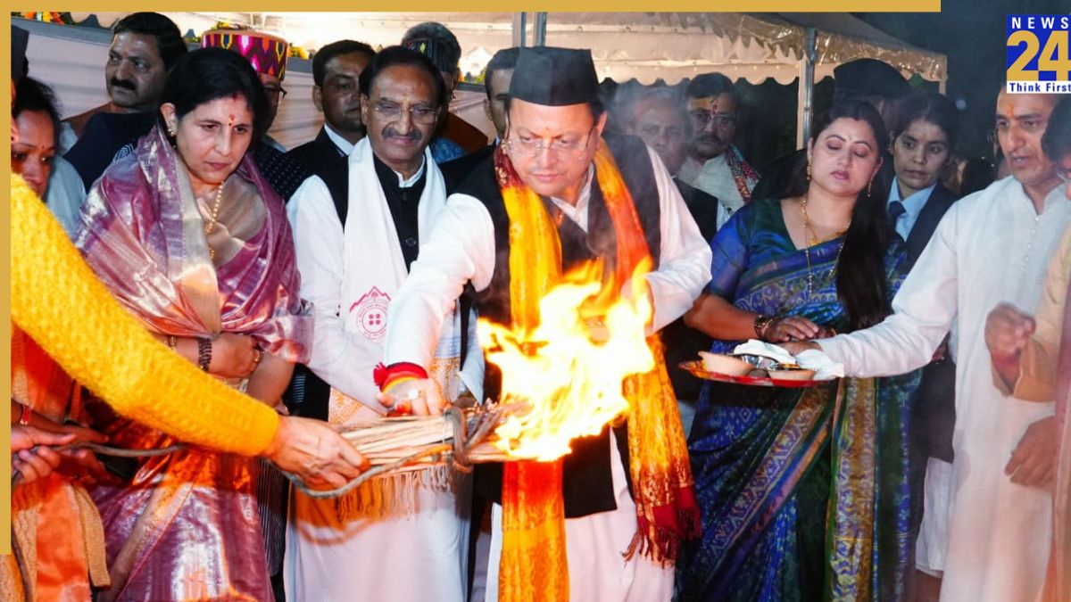Celebration of Igas Festival at Uttarakhand CM Dhami's Residence with Joy, Devotion and Cultural Pride