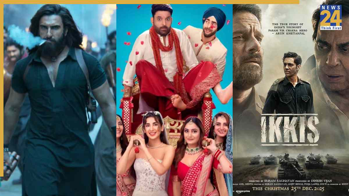 December 2025 Bollywood Releases December 2025 Bollywood releases: From 'Dhurandhar' to 'Ikkis', must watch films hitting theatres