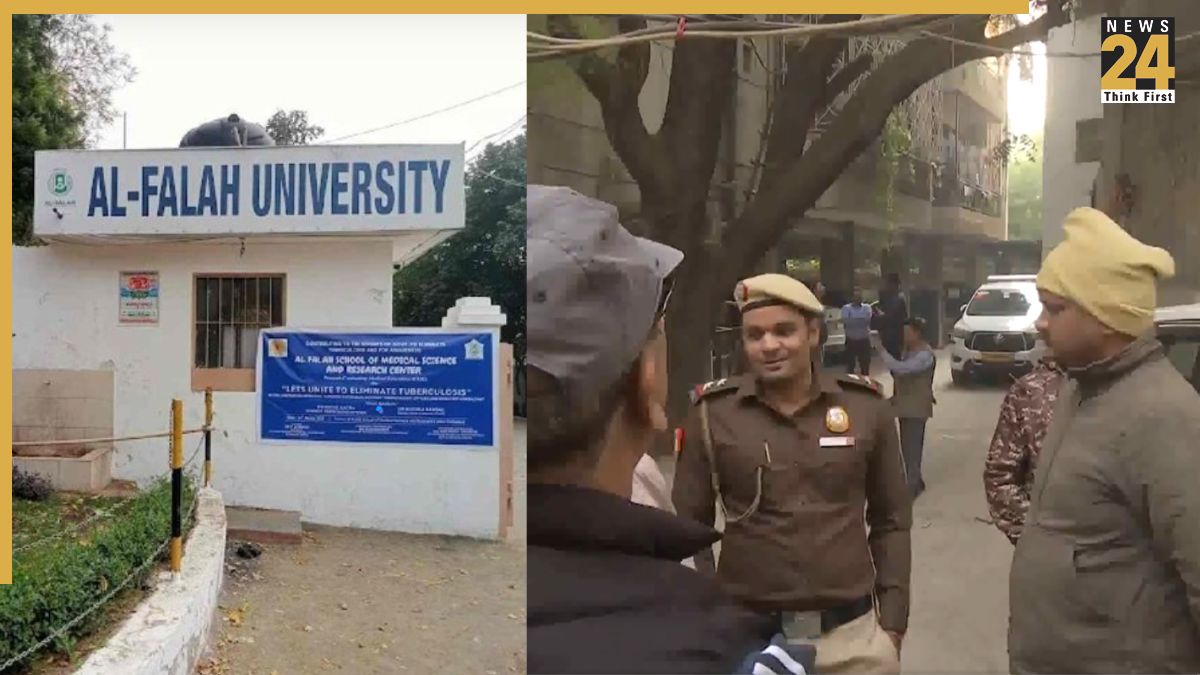 ED Raid ED crackdown on terror outfits: Raids Al-Falah’s Faridabad headquarters and 26 other major locations