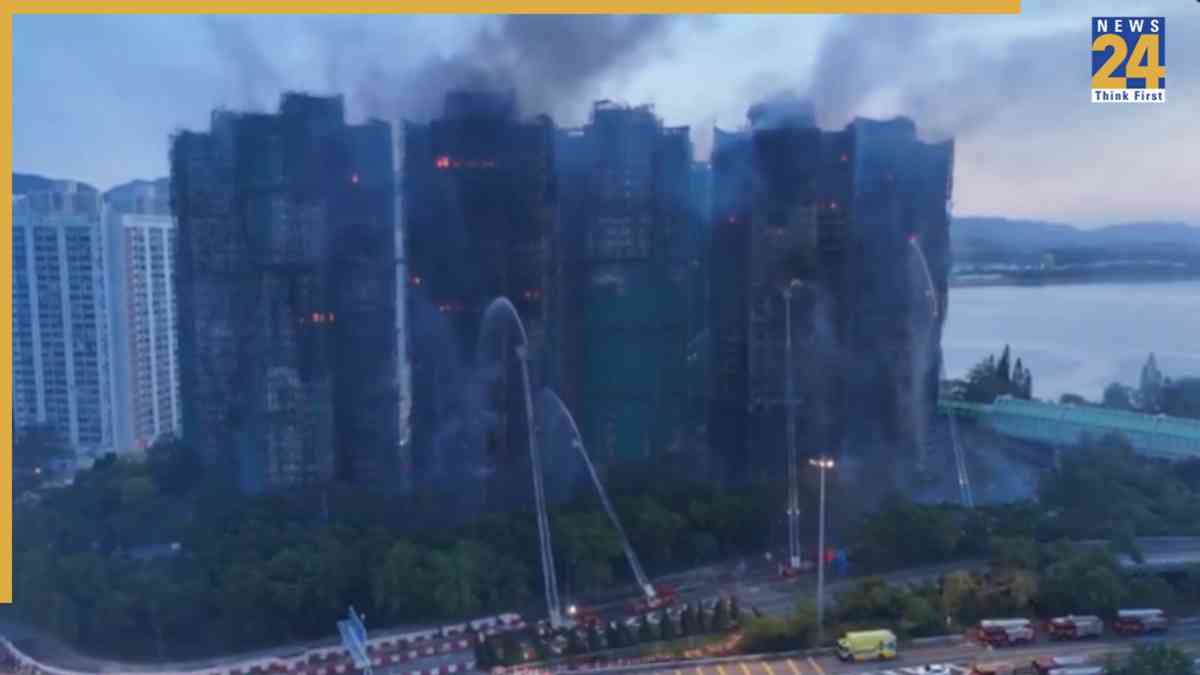 Hong Kong: Death toll rises to 44 after massive fire engulfs high-rise buildings; over 300 missing