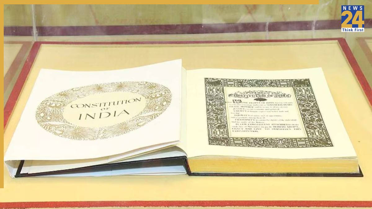 Indian constitution Constitution Day: Why is handwritten Constitution kept in nitrogen chamber? Read interesting fact