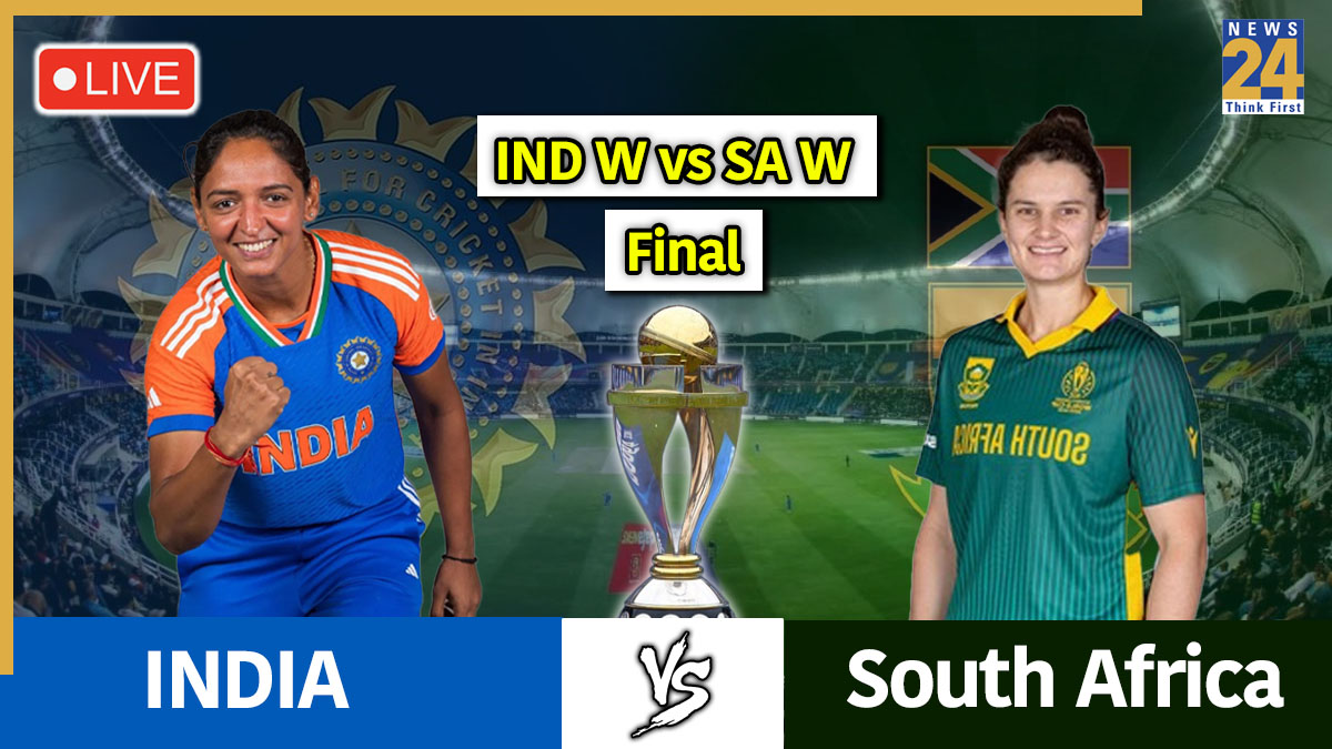 LIVE | IND-SA 219-3 (38 Overs) | IND W vs SA W Final Cricket Match Score and Updates: Jemimah Rodrigues OUT