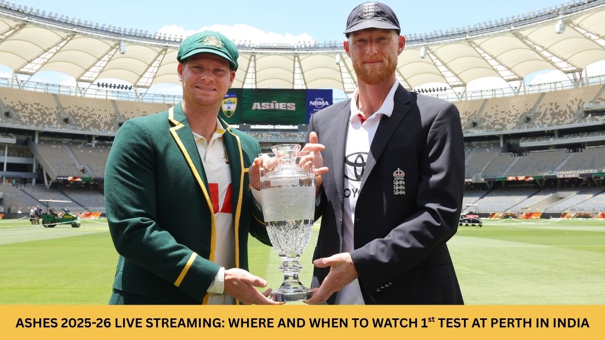 Australia vs England 1st Test Live Streaming: When and where to watch Perth Test in India, Will it be…