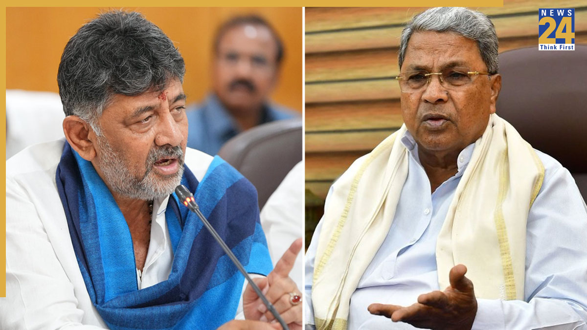 Shivakumar , CM Siddaramaiah Karnataka Congress in turmoil? Shivakumar’s MLAs head to Delhi for third time amid Kharge’s Bengaluru visit