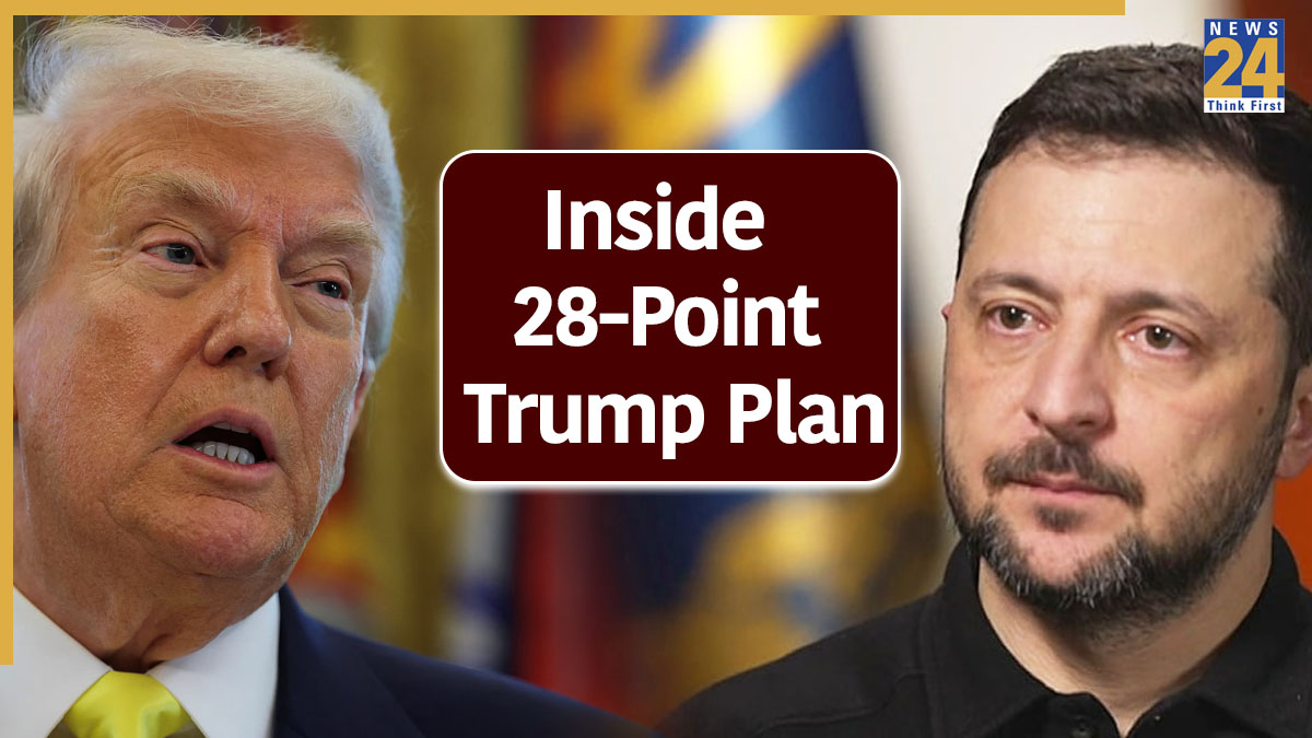 Volodymyr Zelenskyy, Donald Trump Trump presses Zelenskyy to approve 28-point peace plan – What’s on table for Ukraine and Russia?