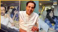 Aamir Khan, Gauri Spratt spotted visiting Dharmendra at Breach Candy hospital in Mumbai; Video goes viral