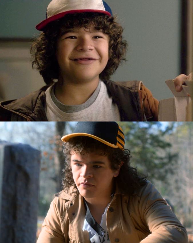 stranger things then vs now -1-2-3-4