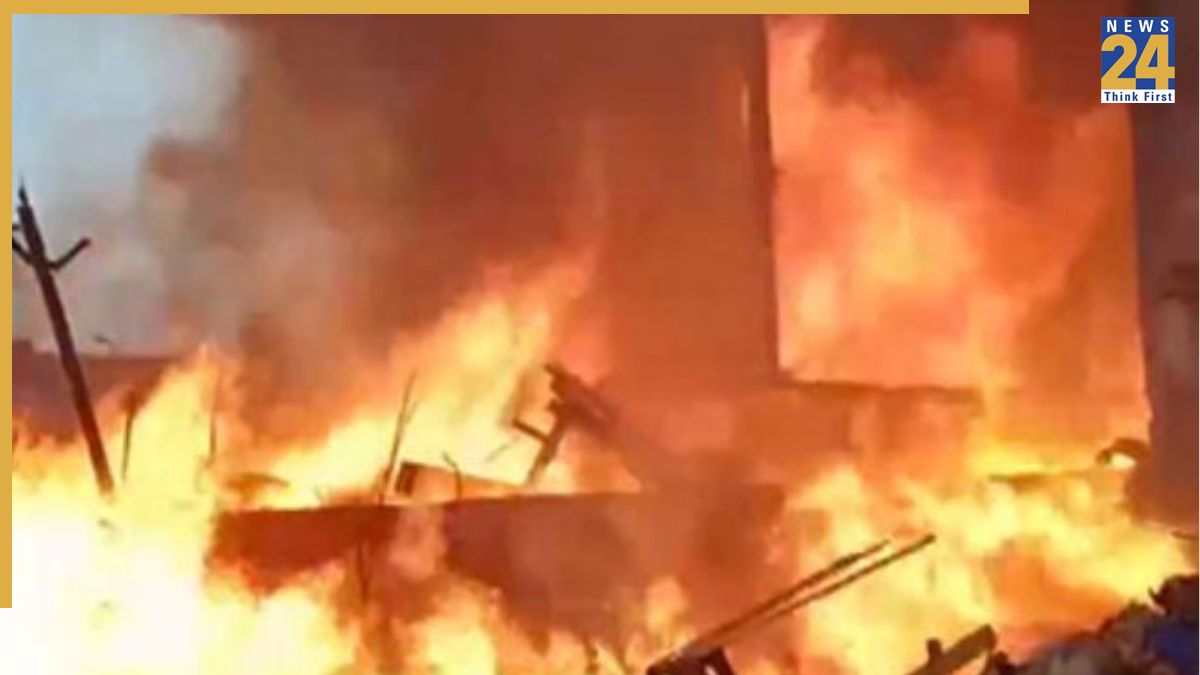 fire_371fc4 Bihar: Five members of the same family burn to death in Muzaffarpur, short circuit suspected
