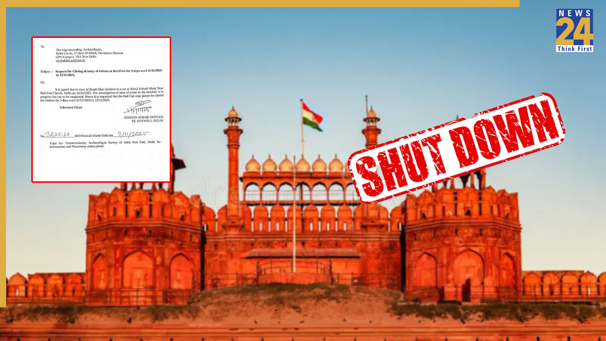 Red Fort Closed following the deadly car blast in Delhi.
