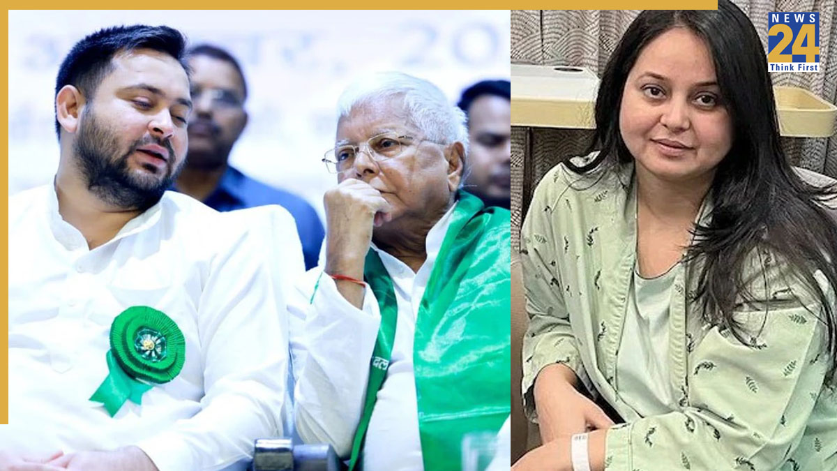 lalu yadav,tejashwi yadav,rohini acharya SHOCKING: Lalu Prasad Yadav's daughter Rohini Acharya makes fresh allegation, says 'Slipper raised to hit me and …'