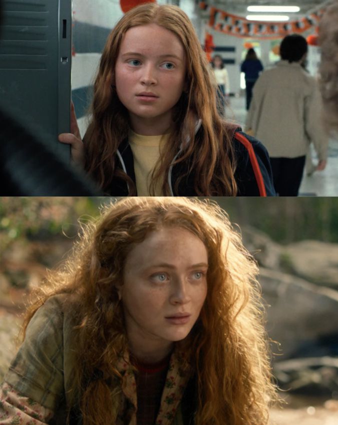 stranger things then vs now -1-2-3-4-5-6-7